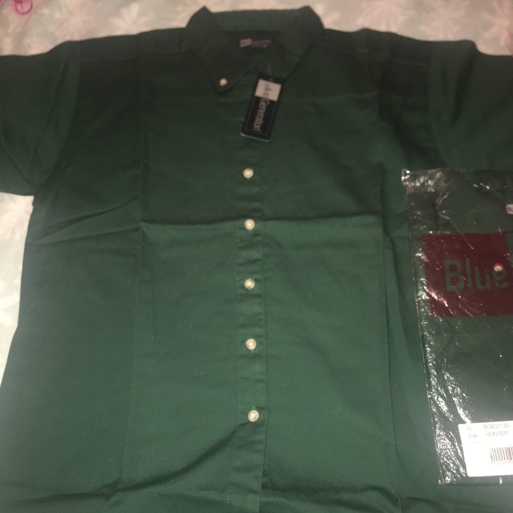 Hunter Green Button Downs